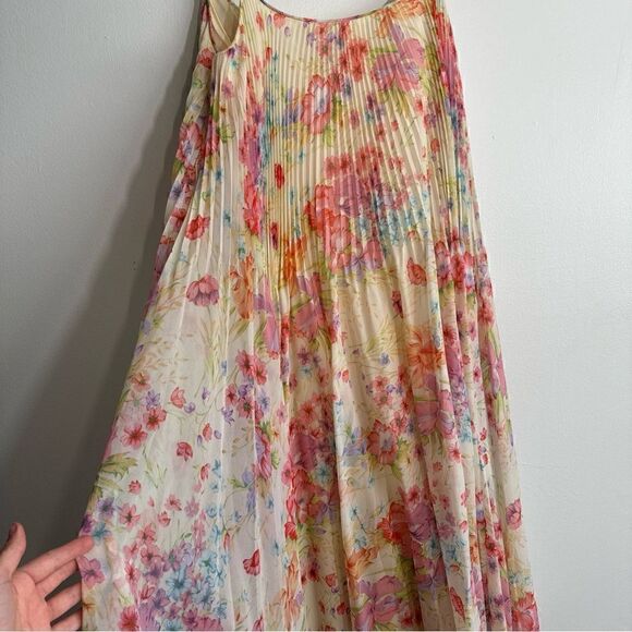 Marita by Anthony Muto Floral Flowy Colorful Dress Vintage Made In USA Size 6 - Picture 11 of 11